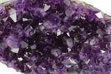 Dark Purple, Amethyst Crystal Cluster - Uruguay #122051-1